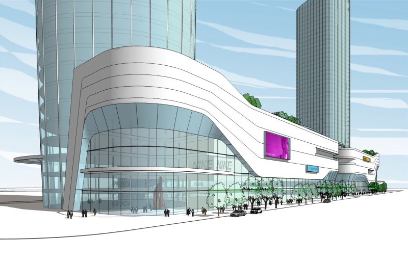 2010年4月，华厦天地100万平米购物中心项目启动。“华厦天地购物中心——八桂空前绝后的真正地王”